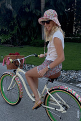 'Juillet x Lilly Sisto': The Laing Sunhat in Harbour Island Ditsy
